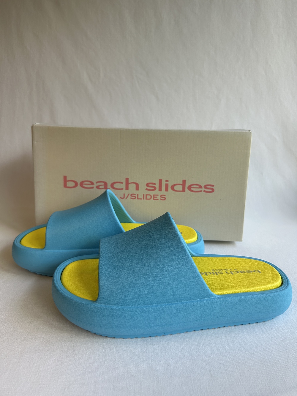 J Slides Beach Slides Shoes Womens Size 8 EVA Comfort Slip On Sandals